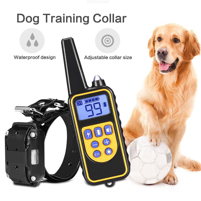 Adjustable Anti-Bark Dog Training Collar