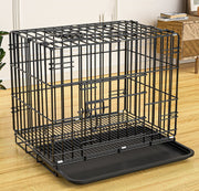 Portable Folding Dog Crate for Home and Travel