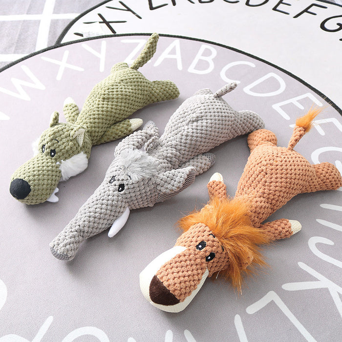 Soft Plush Chew Toy for Puppies