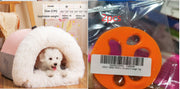 Portable Soft Pet Bed for Cats and Dogs