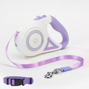 Retractable Dog Leash with Collar