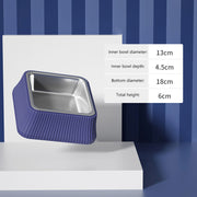 Food Bowl Stainless Steel Anti-overturning for Large Dogs