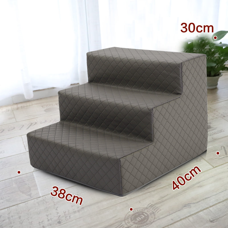 Dog Climbing Stairs for Bed and Couch Access