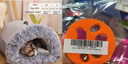 Portable Soft Pet Bed for Cats and Dogs