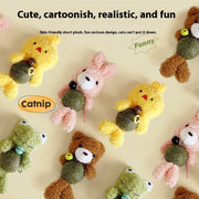 Catnip-Filled Plush Toy for Cats