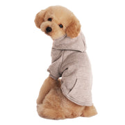 Fleece Pet Outfit with Matching Cap