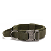 Heavy-Duty Adjustable Tactical Dog Collar