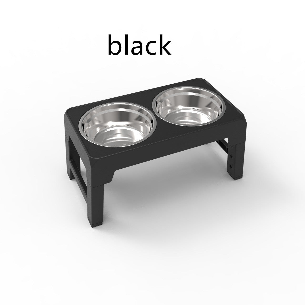 Height-Adjustable Elevated Dog Feeding Bowl