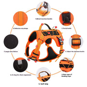 Escape-Proof Dog Harness for Strong Pullers