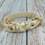 Classic Pet Collar with Leash Set